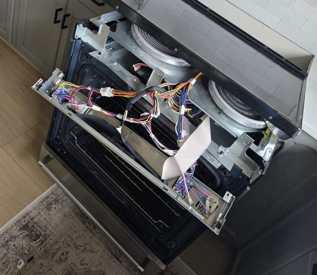 LG stove repair